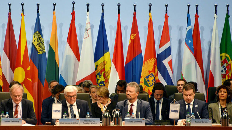 The Organization for Security and Co-operation in Europe (OSCE) meets in Hamburg. Photo: Glyn Lowe (CC BY 2.0).