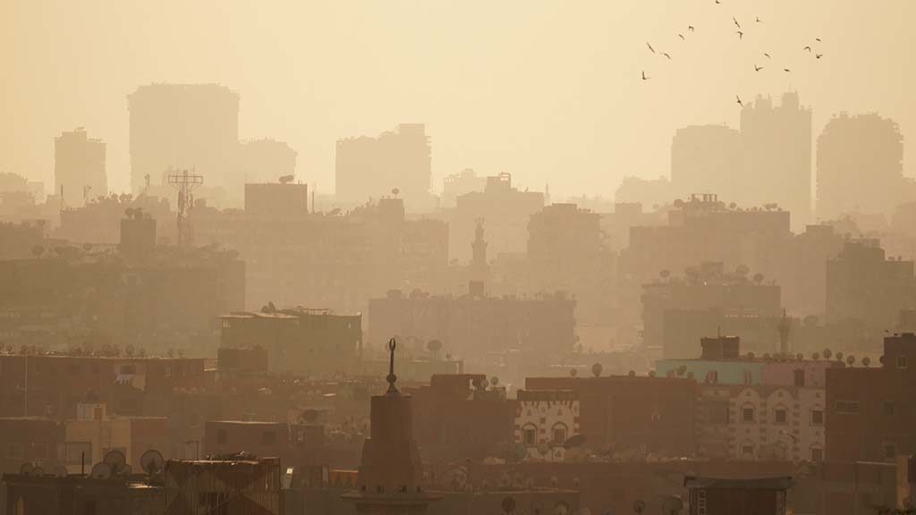 Smog i Kairo.