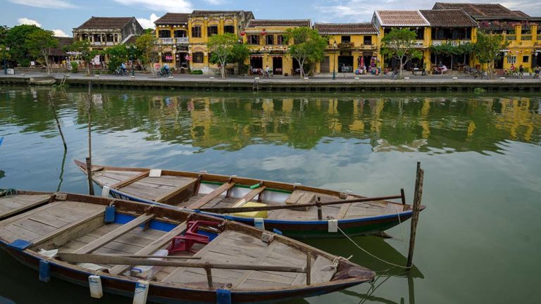 The old city in Hoi An, Vietnam