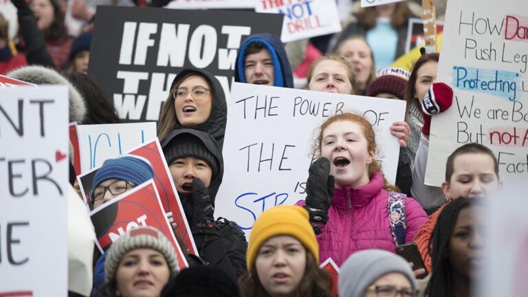 March for our lives in Minnesota, USA